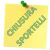 CHIUSURA SPORTELLI foto 